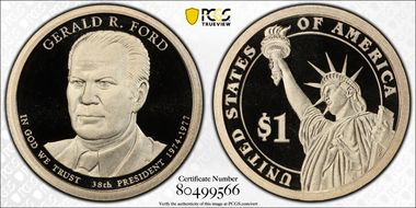 2016-S $1 Gerald Ford PR70DCAM