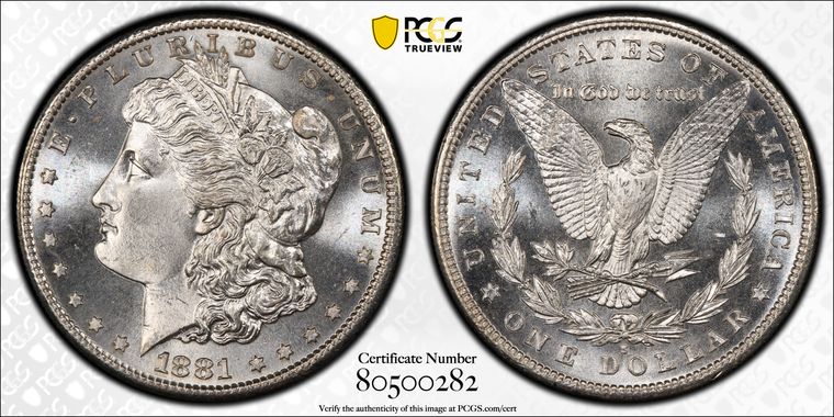 Cert 80500282 - Coin Image