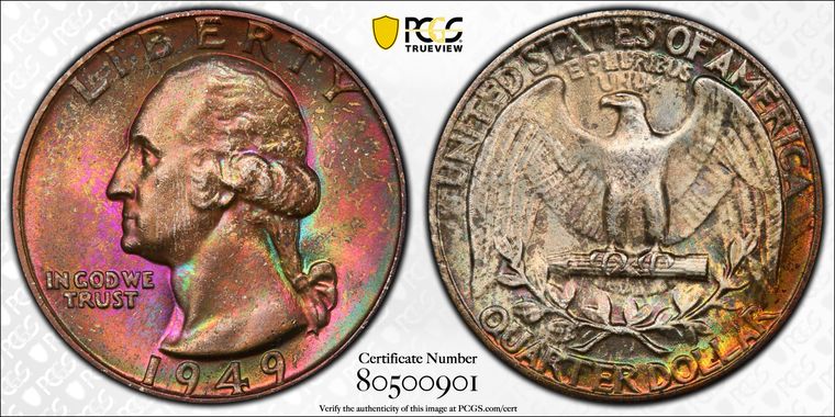 Cert 80500901 - Coin Image