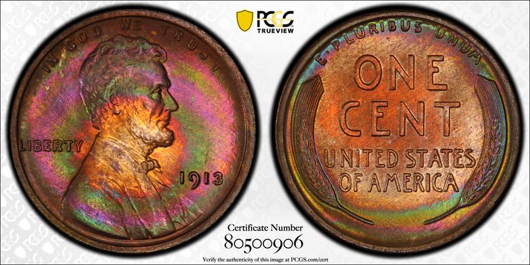 Cert 80500906 - Coin Image