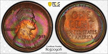 1913 1C MS65RB