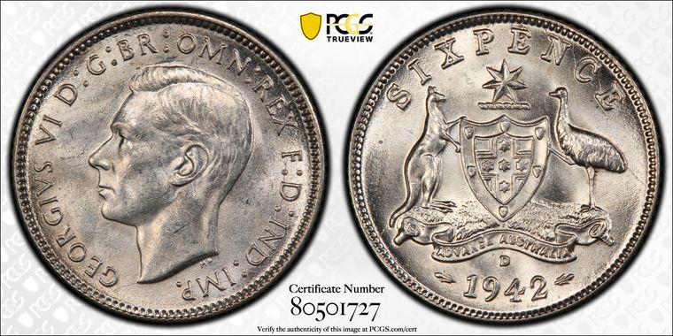 Cert 80501727 - Coin Image