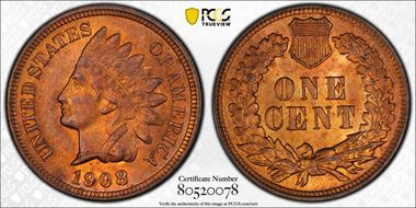 1908 1C MPD FS-301 S-4 (011.77) MS64RB