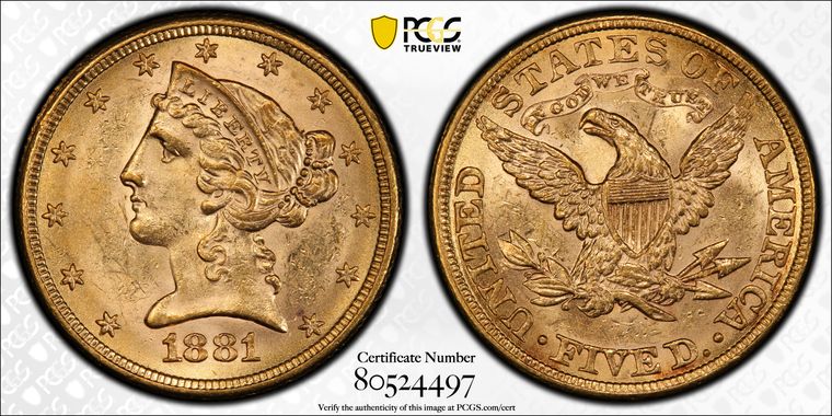 Cert 80524497 - Coin Image