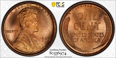 1909 VDB 1C MS67RD