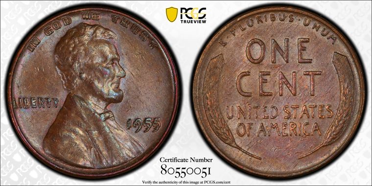 Cert 80550051 - Coin Image
