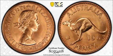 1963 Y. (p) 1D PR67RD