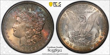 1904 $1 MS66