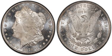 1879-S $1 MS67+