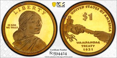 2011-S $1 Native American PR68DCAM