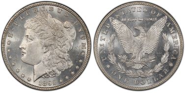 1892 $1 MS65+