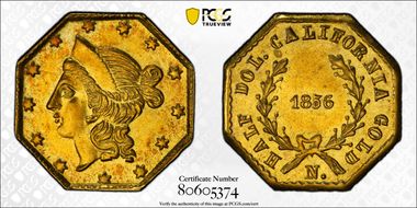 1856 G50C BG-310 MS63