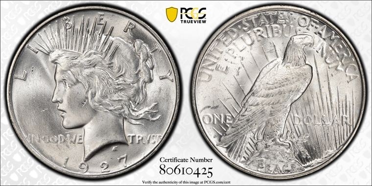 Cert 80610425 - Coin Image