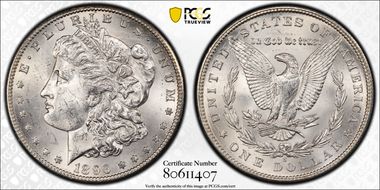 1896-S $1 MS63