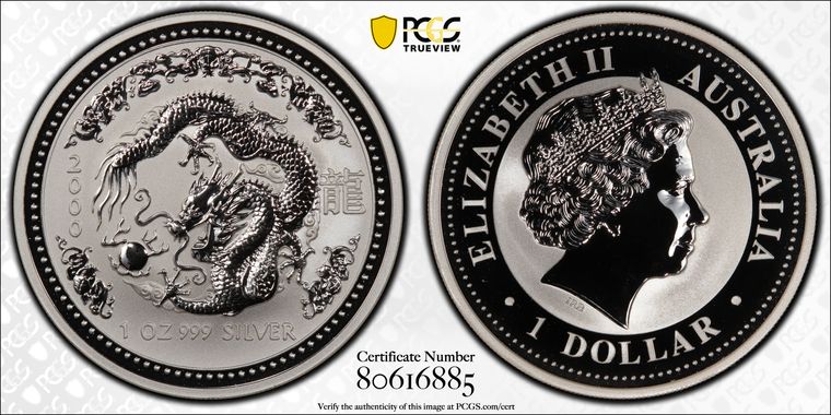 Cert 80616885 - Coin Image