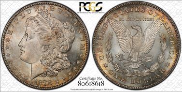 1878-S $1 MS66