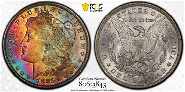 1885-O $1 MS64