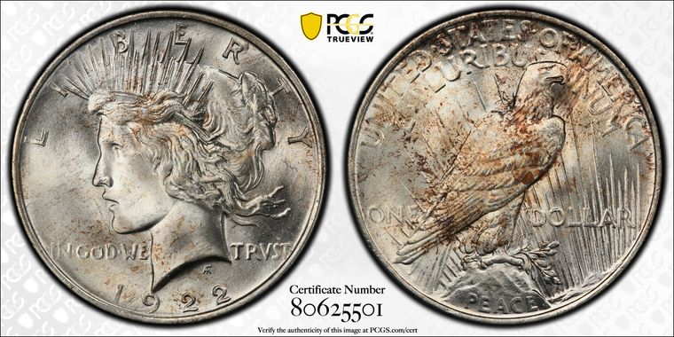 Cert 80625501 - Coin Image