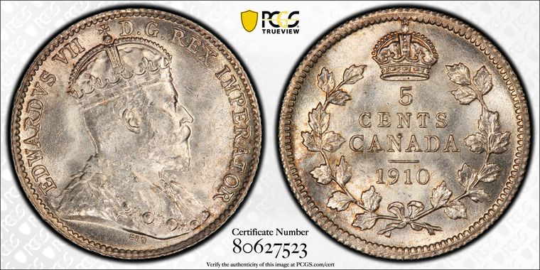 Cert 80627523 - Coin Image