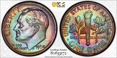 1964 10C PR68