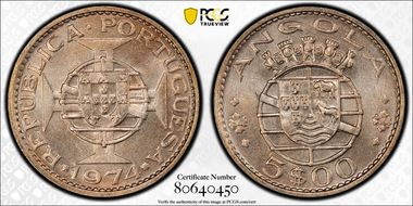 1974 5 Esc KM-81 MS65