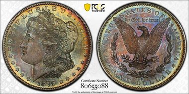 1879-S $1 MS66
