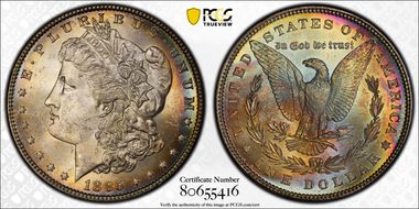 1885 $1 MS63