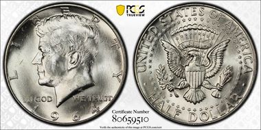 1964-D 50C DDO FS-106 MS66