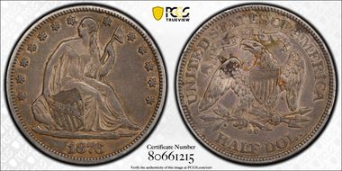 1876-CC 50C WB-25 Medium CC XF45