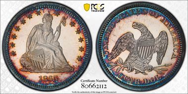 1865 25C PR64+ CAM