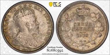 1902-H 5C Large H/Small H MS63