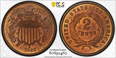 1868 2C RPD FS-303 MS64RB