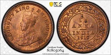 1917(C) 1/12 An SW-8.540 MS65RB