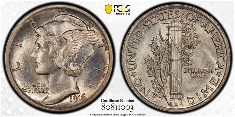 Cert 80811003 - Coin Image