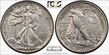 1942 50C AU50