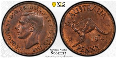 1941 K.G (p)  1D MS62RB