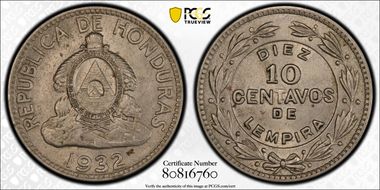 1932 10C KM-76.1 MS62