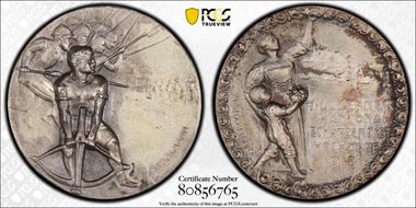 1913 Medal Hochdorf R-887a Matte Ag SP65