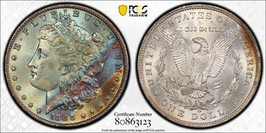 1888-O $1 MS65