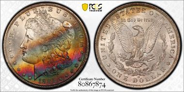 1885-O $1 MS65+