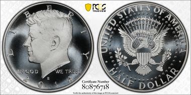 2014-S 50C Enhanced - Silver 50th Anniversary Set MS70PL