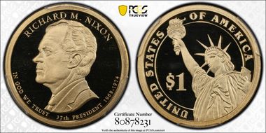 2016-S $1 Richard Nixon First Strike PR70DCAM
