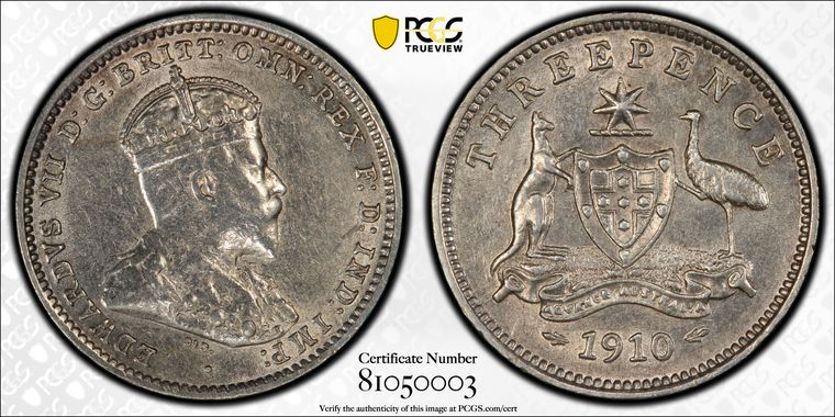 Cert 81050003 - Coin Image