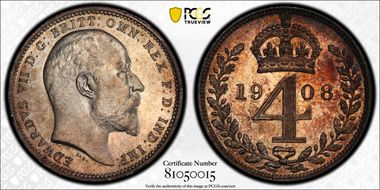 1908 4D Mdy S-3986 PL67
