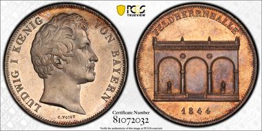 1844 2 Th KM-818 Feldherrnhalle MS62