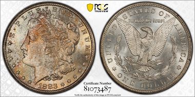 1883-CC $1 MS66