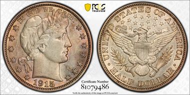 1915 50C AU50