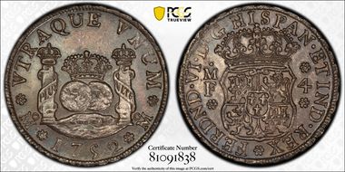 1752-Mo MF 4 R Calico-386 AU58