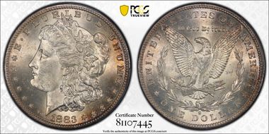 1883-S $1 MS64