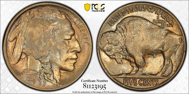 1913 5C T-2, DDR, FS-1801 AU58